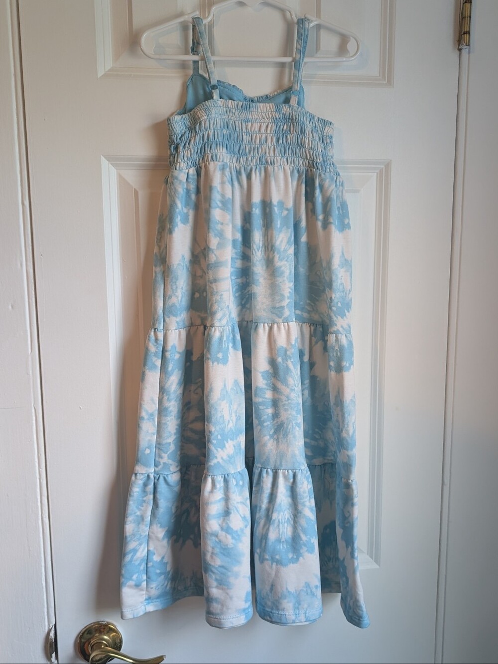 32 Degrees Cool Girls Light Blue Tie Dye Dress Size XS (5/6)